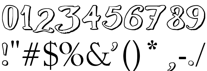 Raslens Szayel Abedossen Font OTHER CHARS