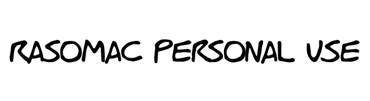 Rasomac Personal Use Fonte