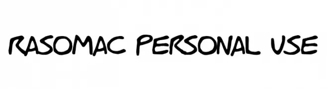 Rasomac Personal Use  Fuentes Gratis Descargar