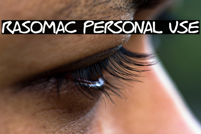 Rasomac Personal Use Example 3