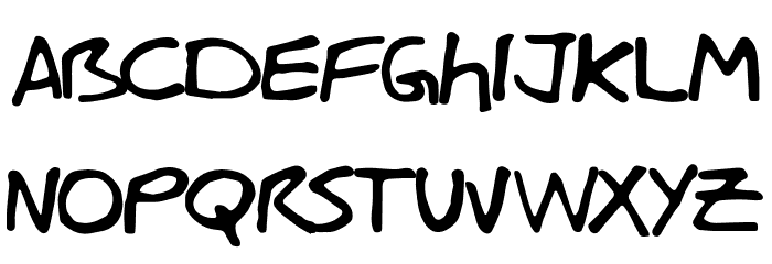 Rasomac Personal Use Font LOWERCASE