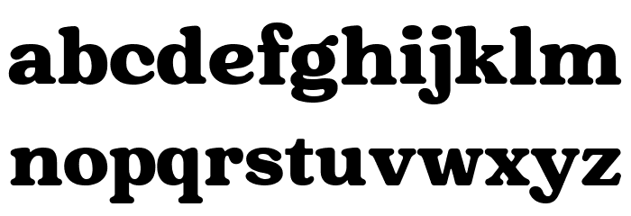 Raspberie Regular Font LOWERCASE