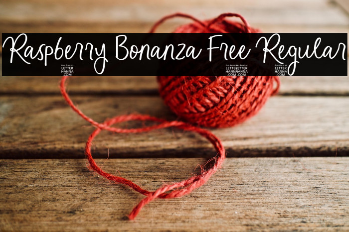 Raspberry Bonanza Free Regular Example 1