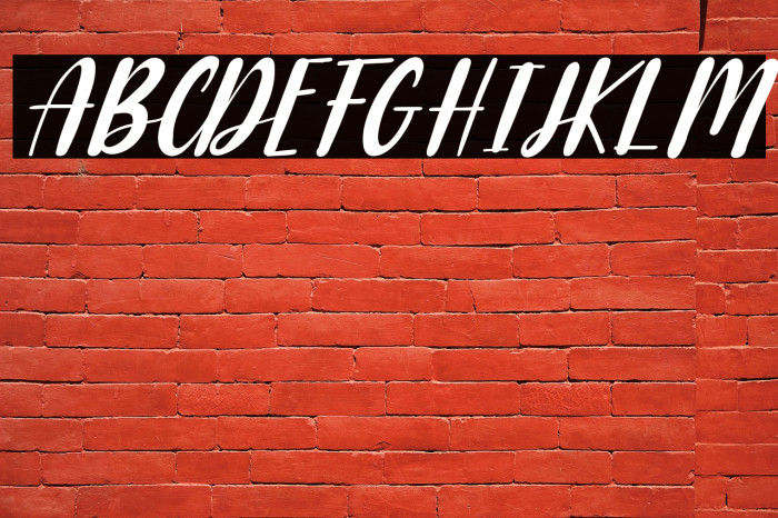 Raspberry Italic Example 2