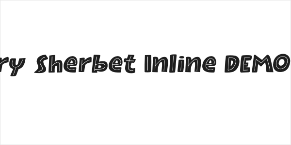 Raspberry Sherbet Inline DEMO Regular Logo