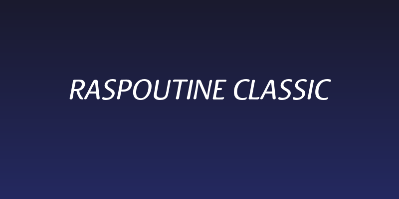 Raspoutine Classic Social Header