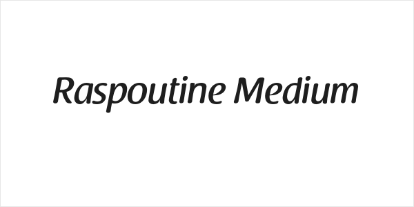 Raspoutine Medium Logo