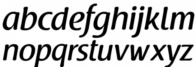 Raspoutine Medium Font LOWERCASE