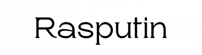 Rasputin  font caratteri gratis
