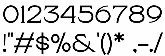 Rasputin Font OTHER CHARS