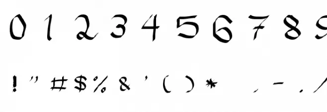 Rasstapp 1.0 2 Font OTHER CHARS