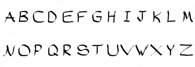 Rasstapp 1.0 2 字体 大写