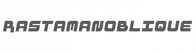RastaManOblique  les polices de caractères gratuit tlcharger