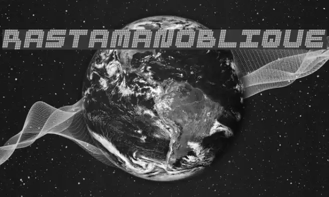 RastaManOblique Font examples