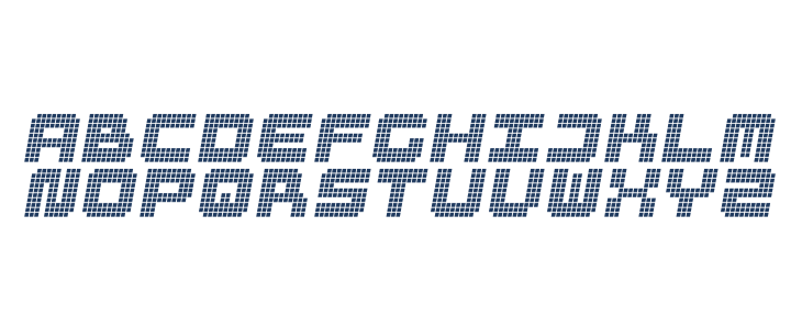 RastaManOblique Lowercase