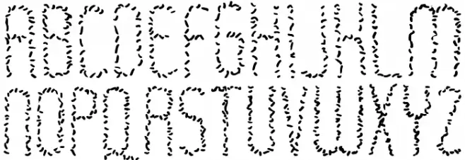 Rastaerize 字体 大写
