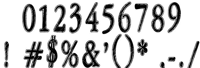 Rastalib Font OTHER CHARS