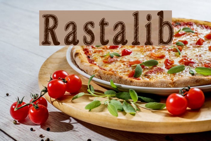 Rastalib Font examples