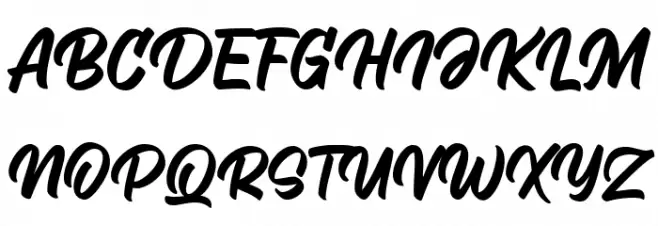 Rastano フォント 大文字