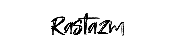 Rastazm  Frei Schriftart Herunterladen