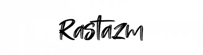 Rastazm  Frei Schriftart Herunterladen