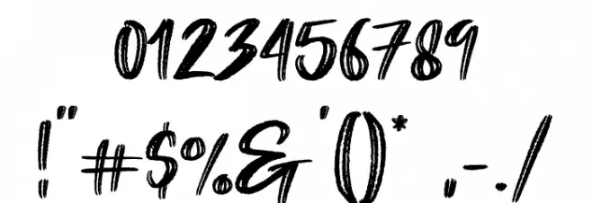 Rastazm Font OTHER CHARS