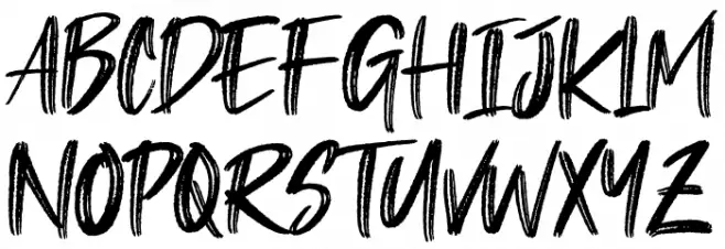 Rastazm Font Litere mari