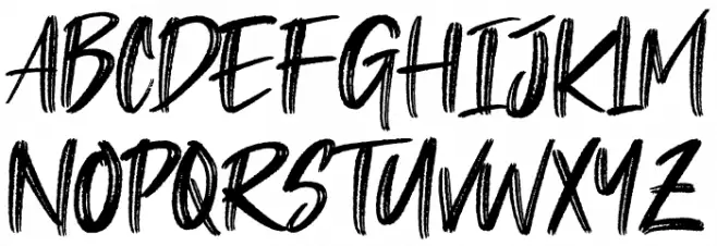 Rastazm Font Litere mari
