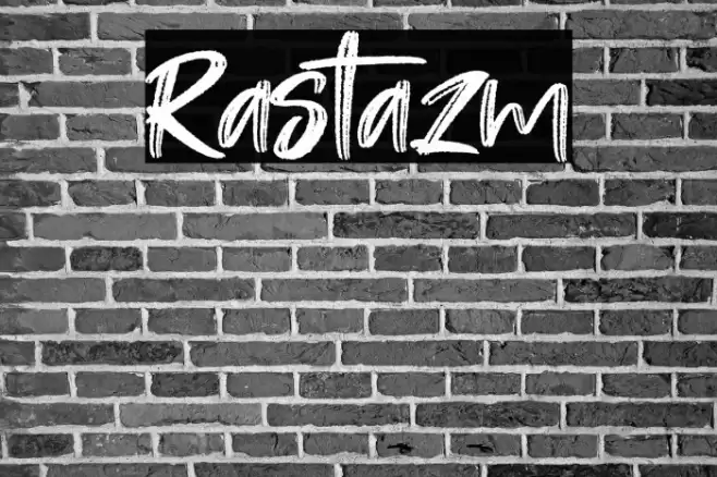 Rastazm Font examples