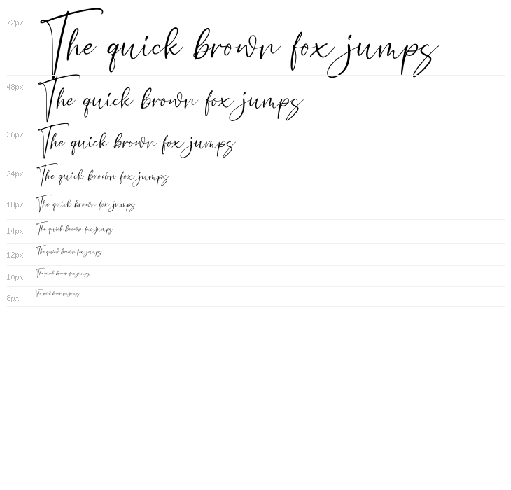 Rastedral Italic Waterfall