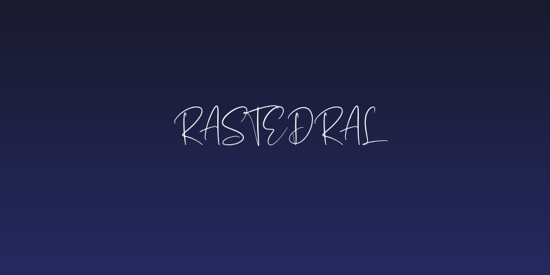 Rastedral Social Header