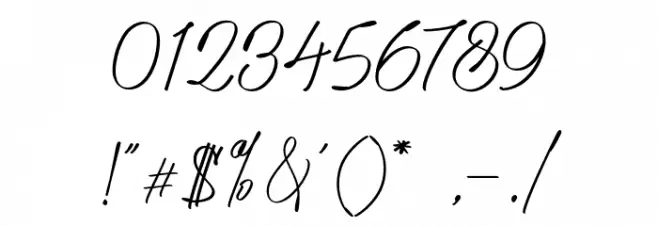 Rastell Font OTHER CHARS