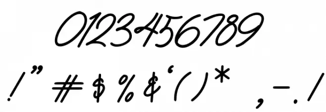 Rastella Font OTHER CHARS