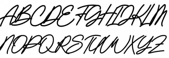 Rastella Schriftart Groß