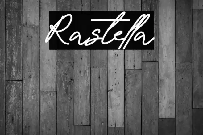 Rastella Font examples