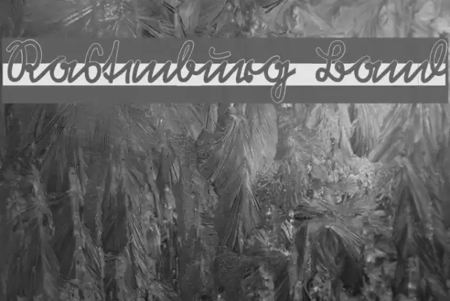 Rastenburg Band Font examples