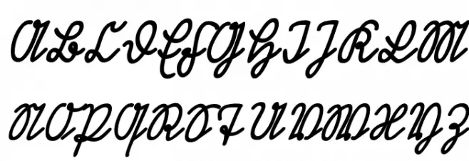 Rastenburg Schraeg U1SY Schriftart Groß