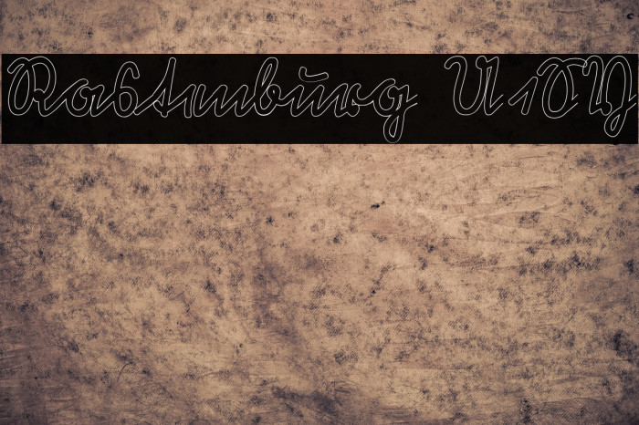 Rastenburg U1SY Example 1