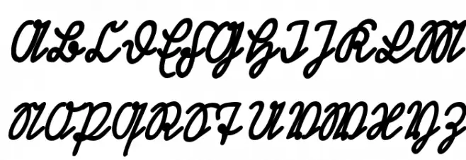 RastenburgSchraegU1SY-Bold Schriftart Groß