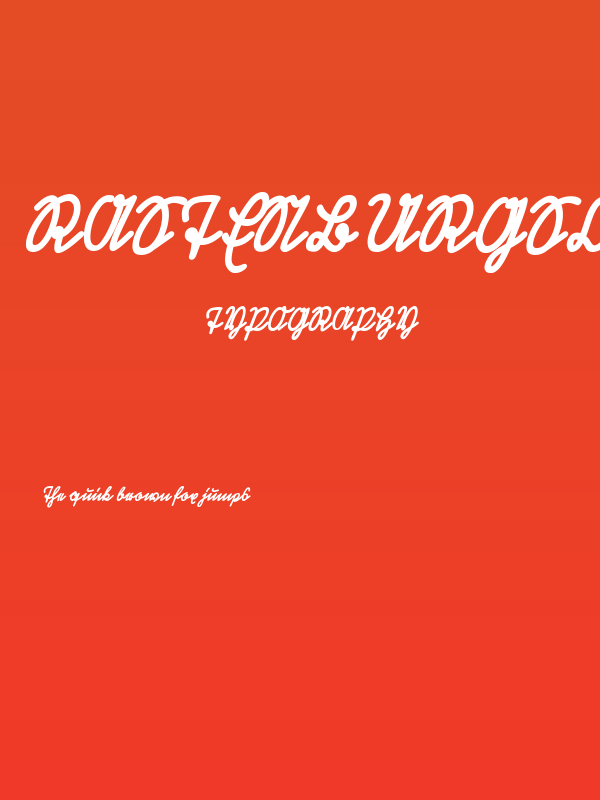 RastenburgSchraegU1SY-Bold Poster