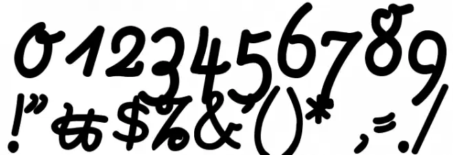 RastenburgU1SY-Bold Font OTHER CHARS