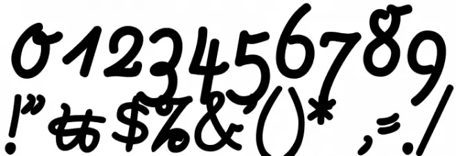 RastenburgU1SY-Bold Font OTHER CHARS