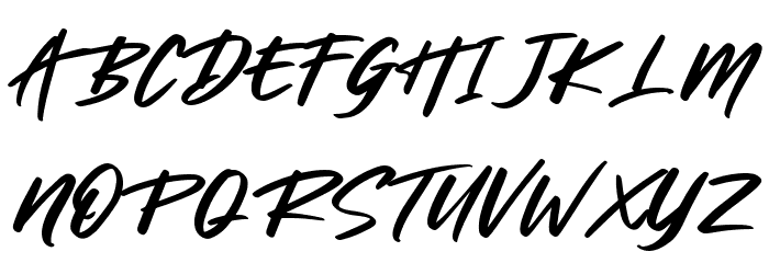 Raster Slice Font OTHER CHARS