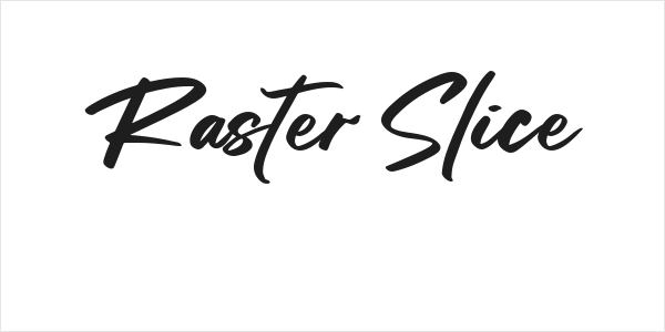 Raster Slice Logo