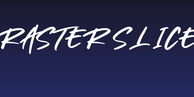 Raster Slice Social Header