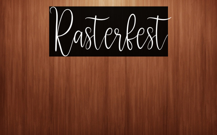 Rasterfest Example 1