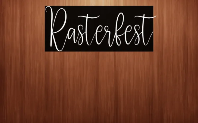 Rasterfest Example 1