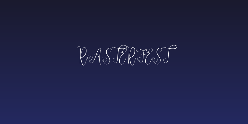 Rasterfest Social Header