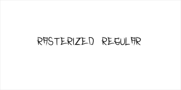 Rasterized  Regular Logo