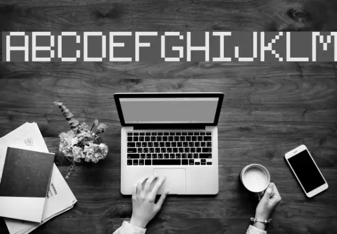 Rasterman Font examples